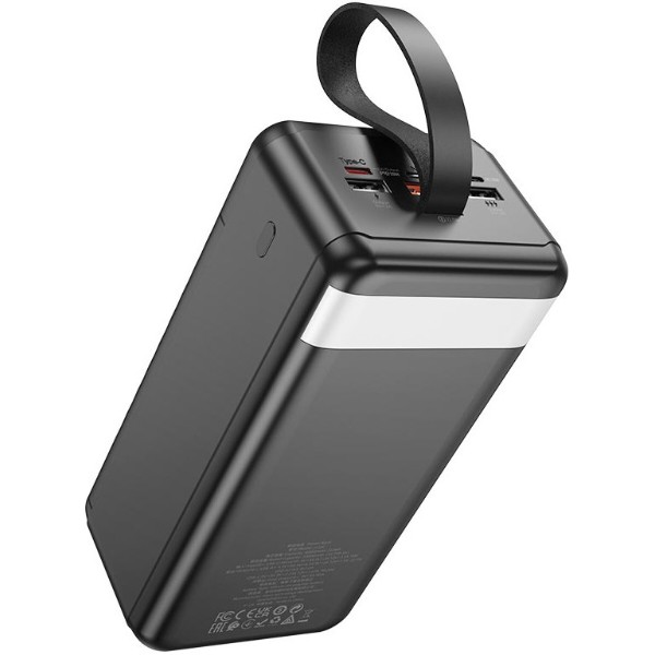 Фото - Батарея мобильная HOCO J123C Element 22.5W+PD20W 60000mAh Black (6942007612098)